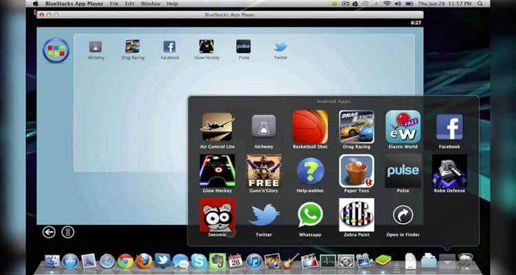 BlueStacks Download for Mac is an application that helps you open Android apk files on MAC OS X
