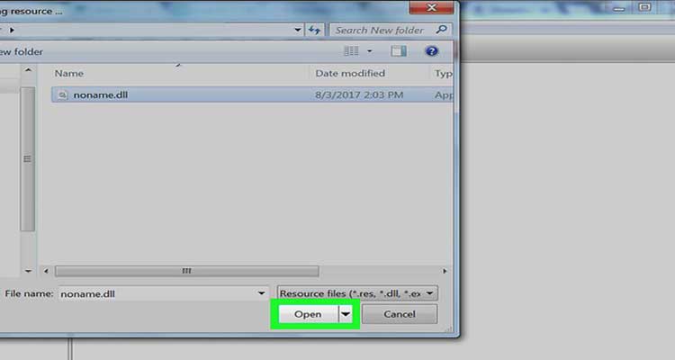 how do i open a dll file