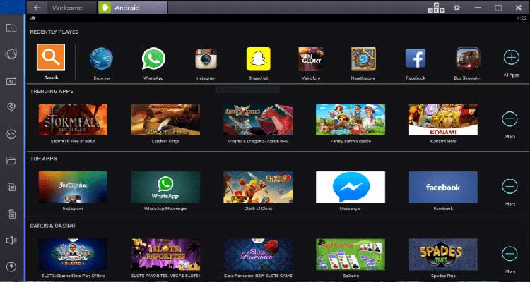 bluestacks play store download pending