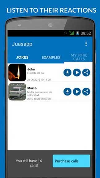 Juasapp - Prank Calls2