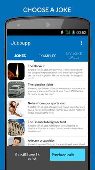 Juasapp - Prank Calls4