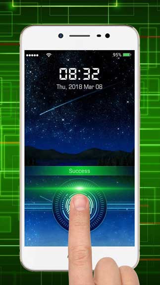 Fingerprint Lock Screen1