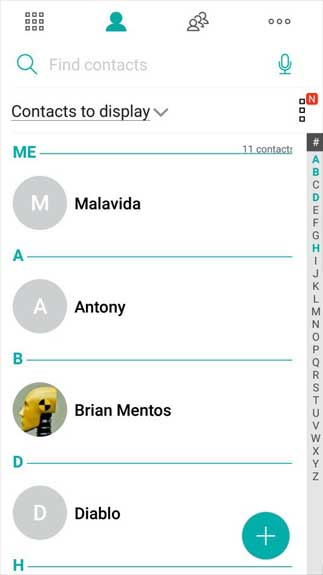 ZenUI Dialer & Contacts3