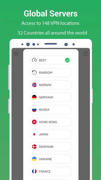 GreenNet VPN -1.3.22 APK Free Download For Android