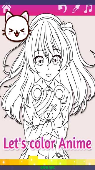 580 Anime Manga Coloring Pages With Animated Effects  Best Free